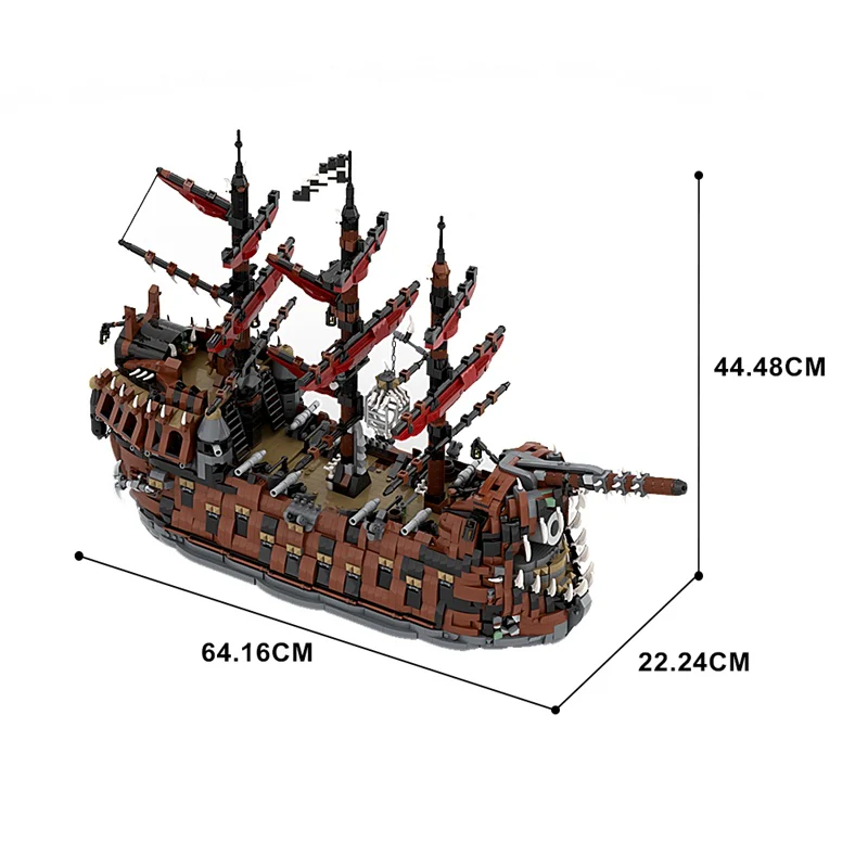 GOBRICKS MOC A1223 The Ruined King - YWOBB