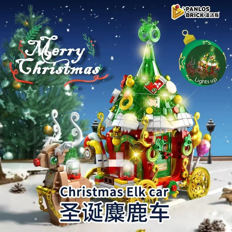 PANLOS 601012 Christmas Elk Car - YWOBB