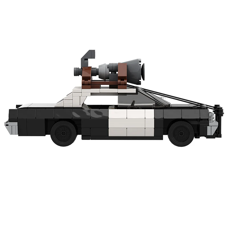 GOBRICKS MOC 129488 The Bluesmobile - YWOBB