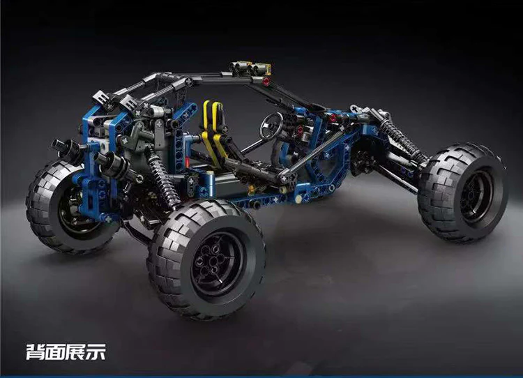 Mould King 18018 Lighting Racing Car - YWOBB