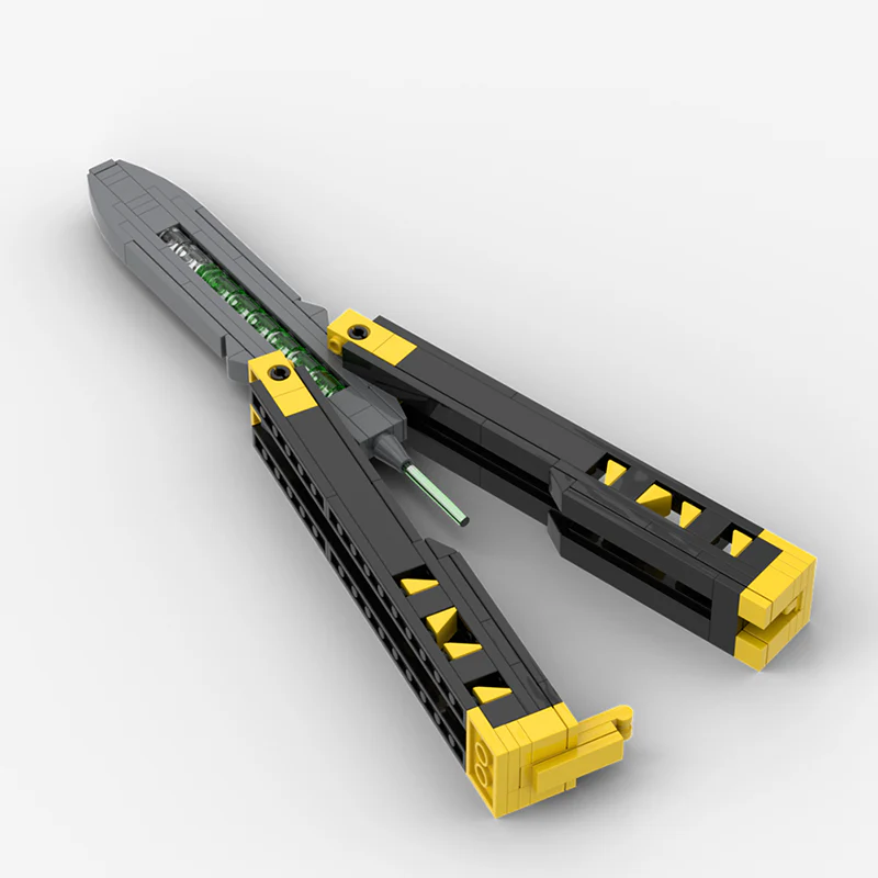 GOBRICKS MOC 127633 Octanes Butterfly Knife - YWOBB