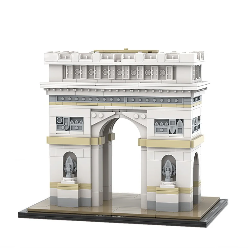 GOBRICKS MOC F-A0636 Arc de Triomphe - YWOBB