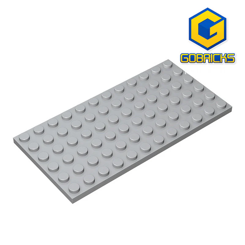 GOBRICKS GDS-526 Plate 6 x 12 - YWOBB