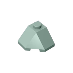 GOBRICKS GDS-802 Wedge 2 x 2 - YWOBB