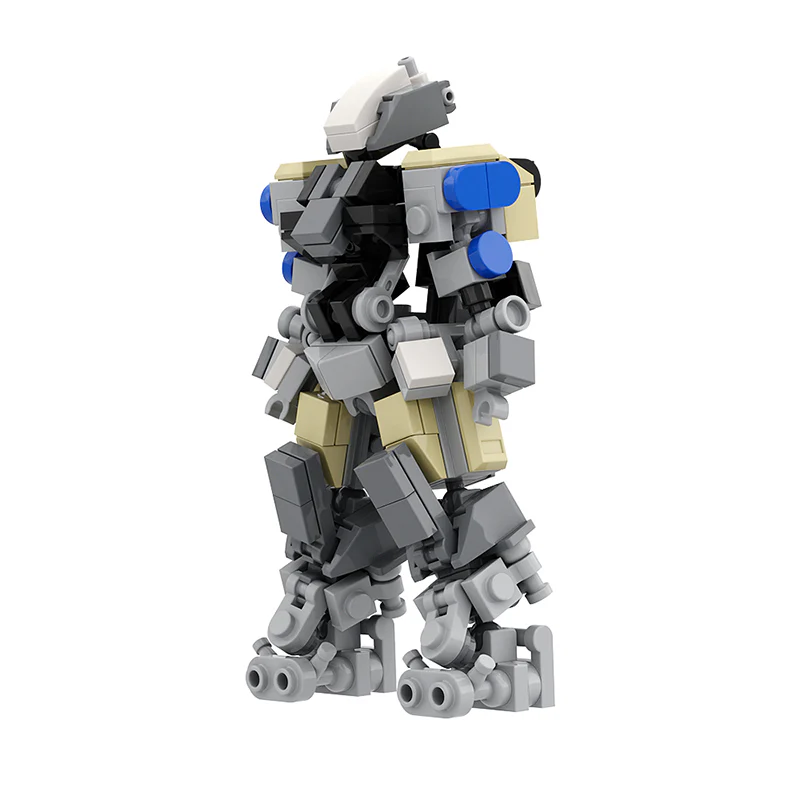 GOBRICKS MOC 136252 Mechanised Marine Suit - YWOBB