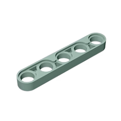 GOBRICKS GDS-693  Liftarm Thin 1 x 5 - YWOBB