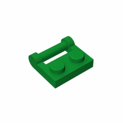 GOBRICKS GDS-645  Modified 1 x 2 with Bar Handle on Side - Closed Ends - YWOBB