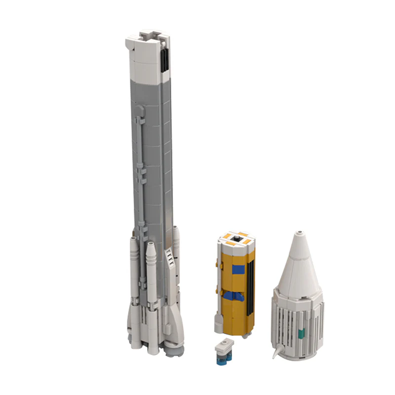 GOBRICKS MOC 130541 1:110 Atlas IIAS - YWOBB