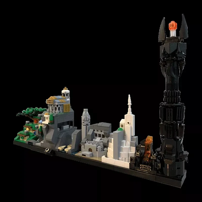 MOC 20513 THE L0RD OF THE RINGS Skyline Architecture - YWOBB
