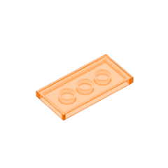 GOBRICKS GDS-614 Tile 2 x 4 - YWOBB