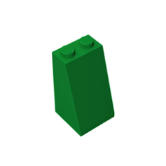 GOBRICKS GDS-1404 Slope 75 2 x 2 x 3 - Solid Studs - YWOBB