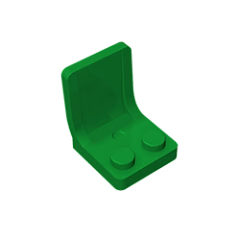 GOBRICKS GDS-1308 Utensil Seat 2 x 2 - YWOBB