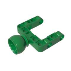 GOBRICKS GDS-1539 Technic Steering Ball Joint Large Open with C-Shape Pivot Frame - YWOBB