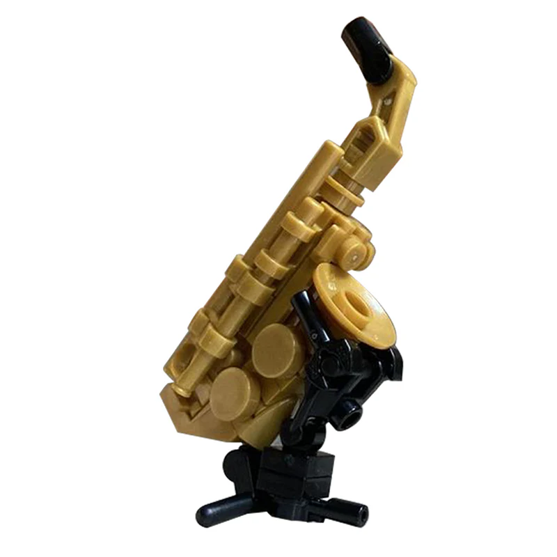 GOBRICKS MOC 128041 Saxophone and Trumpet - YWOBB
