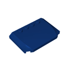 GOBRICKS GDS-1302 Wedge 4 x 6 x 2/3 Triple Curved - YWOBB