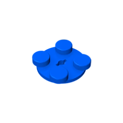 GOBRICKS GDS-948 Turntable 2 x 2 Plate, Top - YWOBB