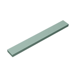GOBRICKS GDS-565 Tile 1 x 8 - YWOBB
