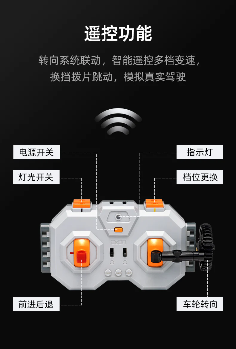 CADA C61042 1:8 RC Ferrari 488 Pista OVP EU Warehouse Version - YWOBB