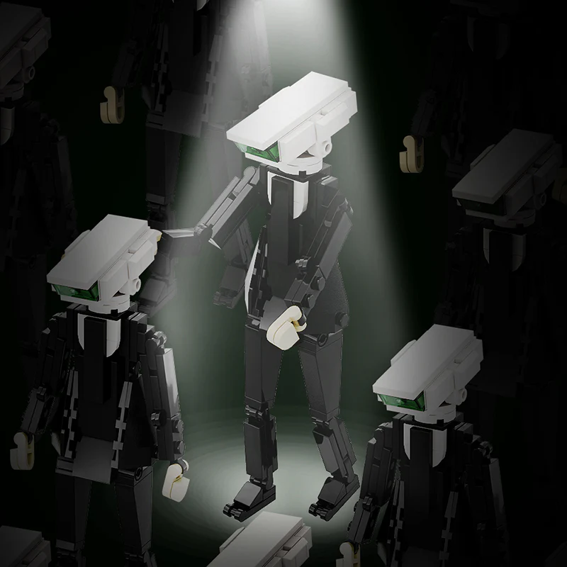 GOBRICKS MOC A0983Y03 camera man - YWOBB