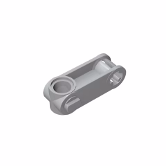 GOBRICKS GDS-1172 Axle and Pin Connector Perpendicular 3L with Pin Hole - YWOBB