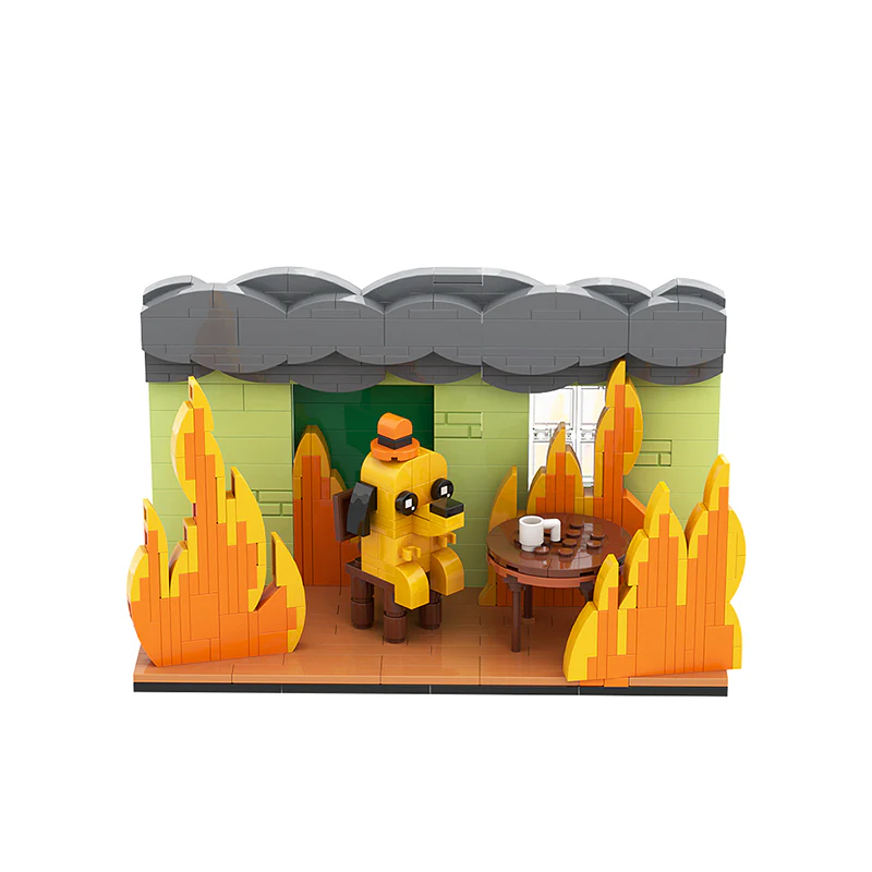 GOBRICKS MOC A0447Y01 this is fine dog - YWOBB