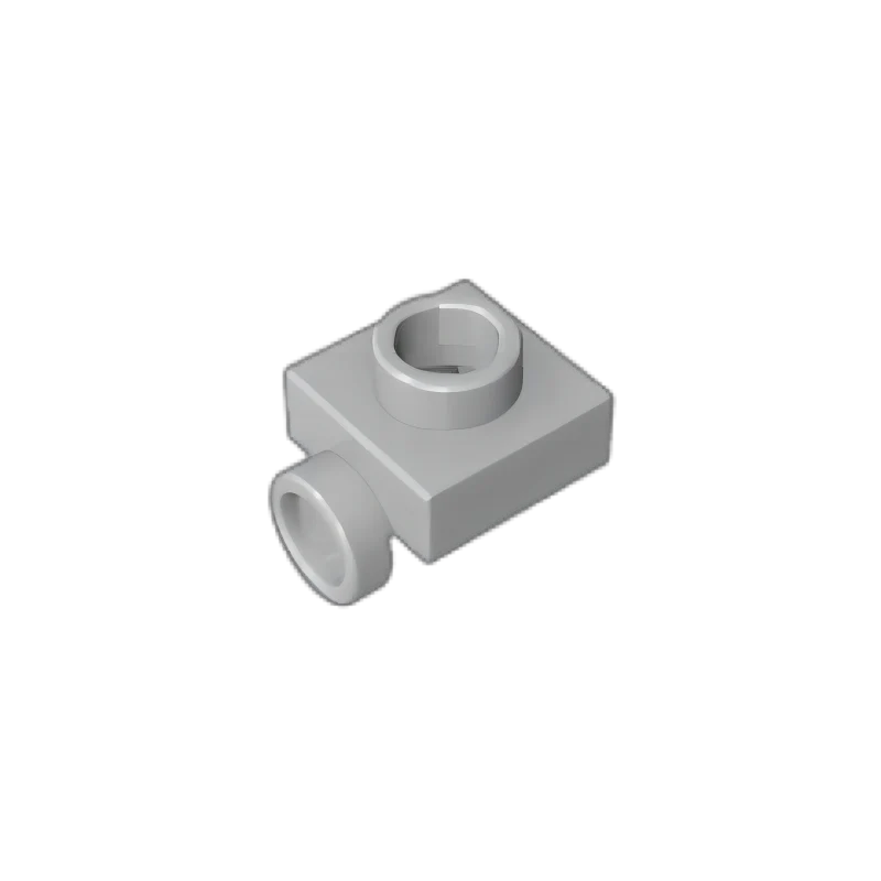 GOBRICKS GDS-90190 Plate 1 x 1 side with Open Stud - YWOBB