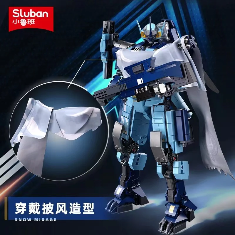 SLUBAN M38-B1185 Snow Mirage - YWOBB