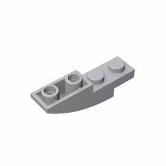 GOBRICKS GDS-731  Curved 4 x 1 Inverted - YWOBB