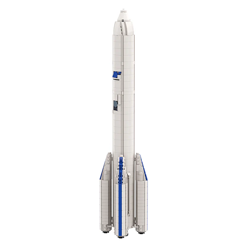 GOBRICKS MOC 91668 1:110 Ariane 6 - YWOBB