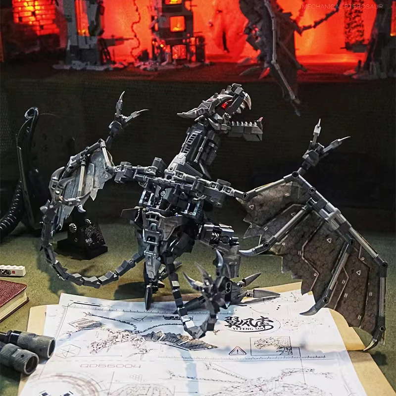 QD 66004 Mechanical Dinosaur Precision Model - YWOBB