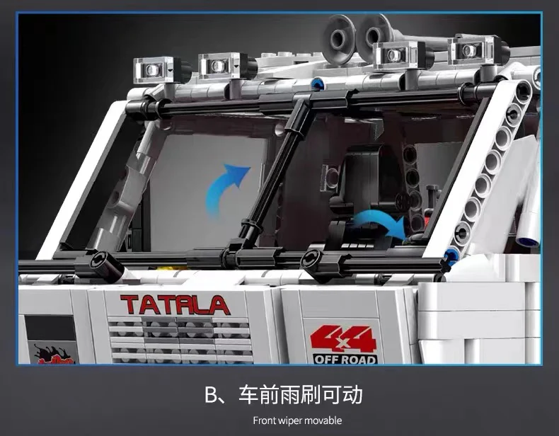 Mould King 13144 Tatra T813 PROFA OVP EU Warehouse Version - YWOBB