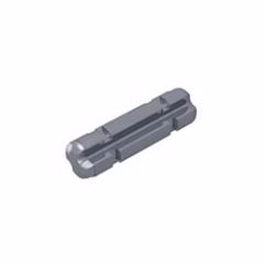 GOBRICKS GDS-580 Axle 2L Notched - YWOBB