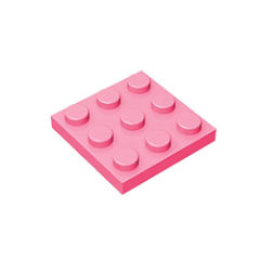 GOBRICKS GDS-518 Plate 3 x 3 - YWOBB