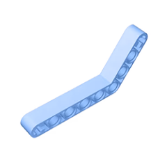 GOBRICKS GDS-672 Modified Bent Thick 1 x 9 - YWOBB