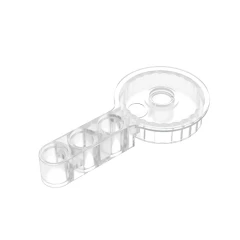GOBRICKS GDS-995 Rotation Joint Disk with Pin and 3L Liftarm Thick - YWOBB