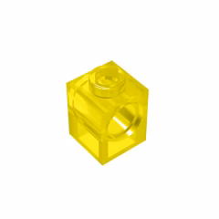 GOBRICKS GDS-622  Brick 1 x 1 with Hole - YWOBB