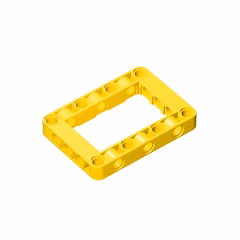 GOBRICKS GDS-972 Modified Frame Thick 5 x 7 Open Center - YWOBB