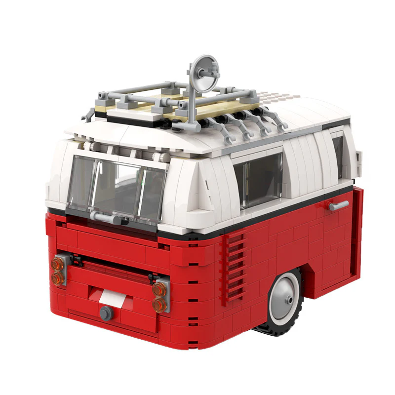 MOC 46121 Caravan / Camping Trailer For 10220 T1 Bus - YWOBB