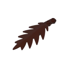 GOBRICKS GDS-1440 Plant Tree Palm Leaf Small 8 x 3 - YWOBB