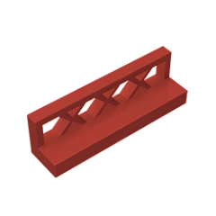 GOBRICKS GDS-881 Fence 1 x 4 x 1 - YWOBB