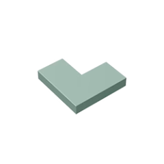 GOBRICKS GDS-567 Tile 2 x 2 Corner - YWOBB