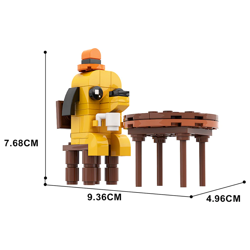 GOBRICKS MOC A0447Y02 this is fine dog - YWOBB