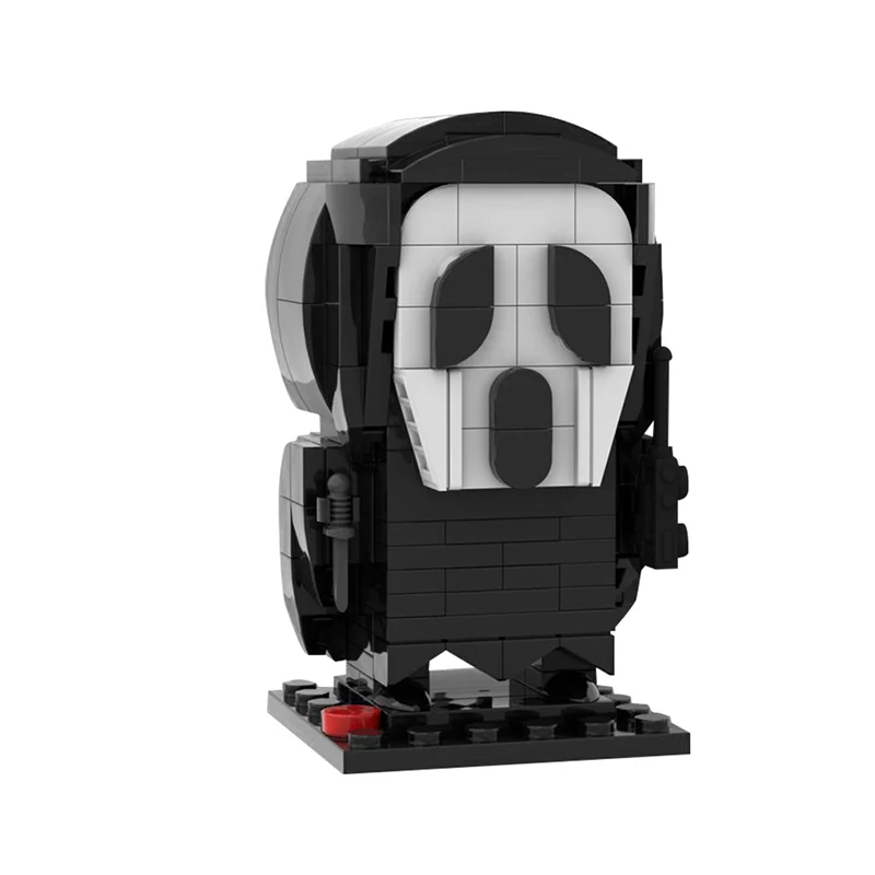 GOBRICKS MOC 54586 Scream Movie Mask Halloween Brickheadz - YWOBB