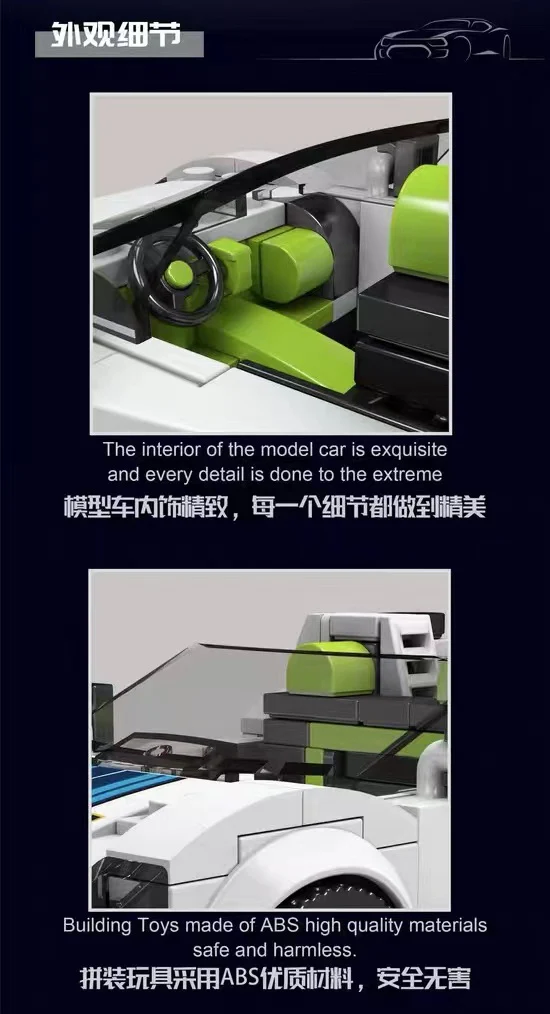 Mould King 27041-27044 Speed Champions - YWOBB