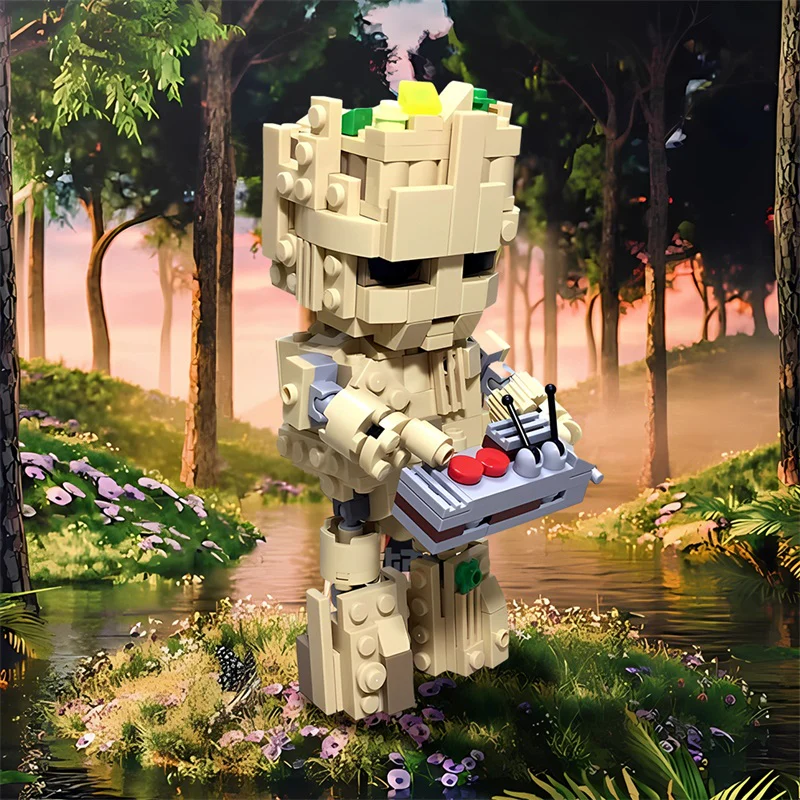 GOBRICKS MOC 170178 BABY GROOT - YWOBB