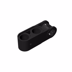 GOBRICKS GDS-936 Axle and Pin Connector Perpendicular 3L with 2 Pin Holes - YWOBB