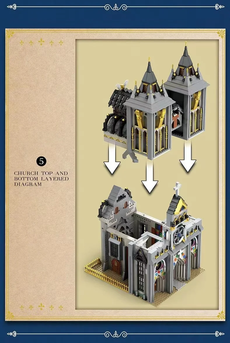 Reobrix 66027 Medieval Church - YWOBB