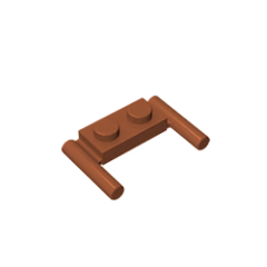 GOBRICKS GDS-737  Modified 1 x 2 with Bar Handles - YWOBB