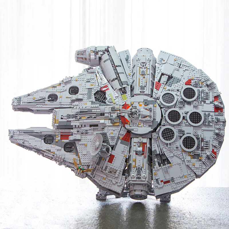 YOURBRICKS 30002 Efferman's Vertical Stand for Millennium Falcon 75192 MOC 10219 - YWOBB