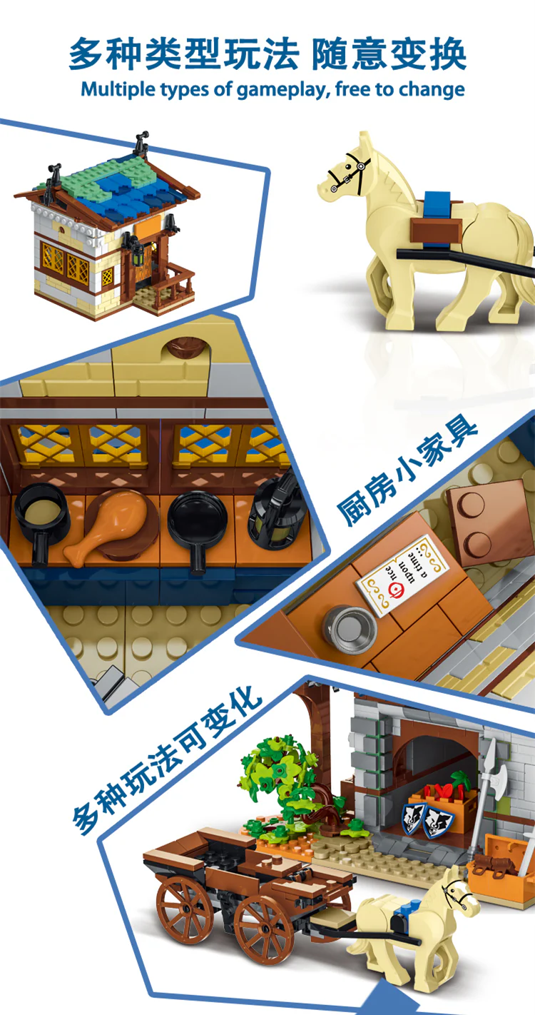 URGE 50102 Medievaltown Barn - YWOBB